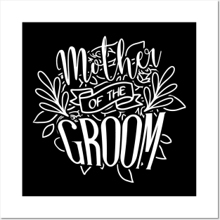 Mother of The Groom Wedding Party Gift Posters and Art